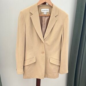 Jones New York Beige Women's Suit Jacket 8